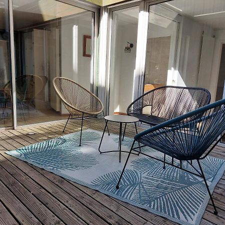 Le Peyrot*** Coeur De Ville 55M² Avec Patio 로데즈 외부 사진