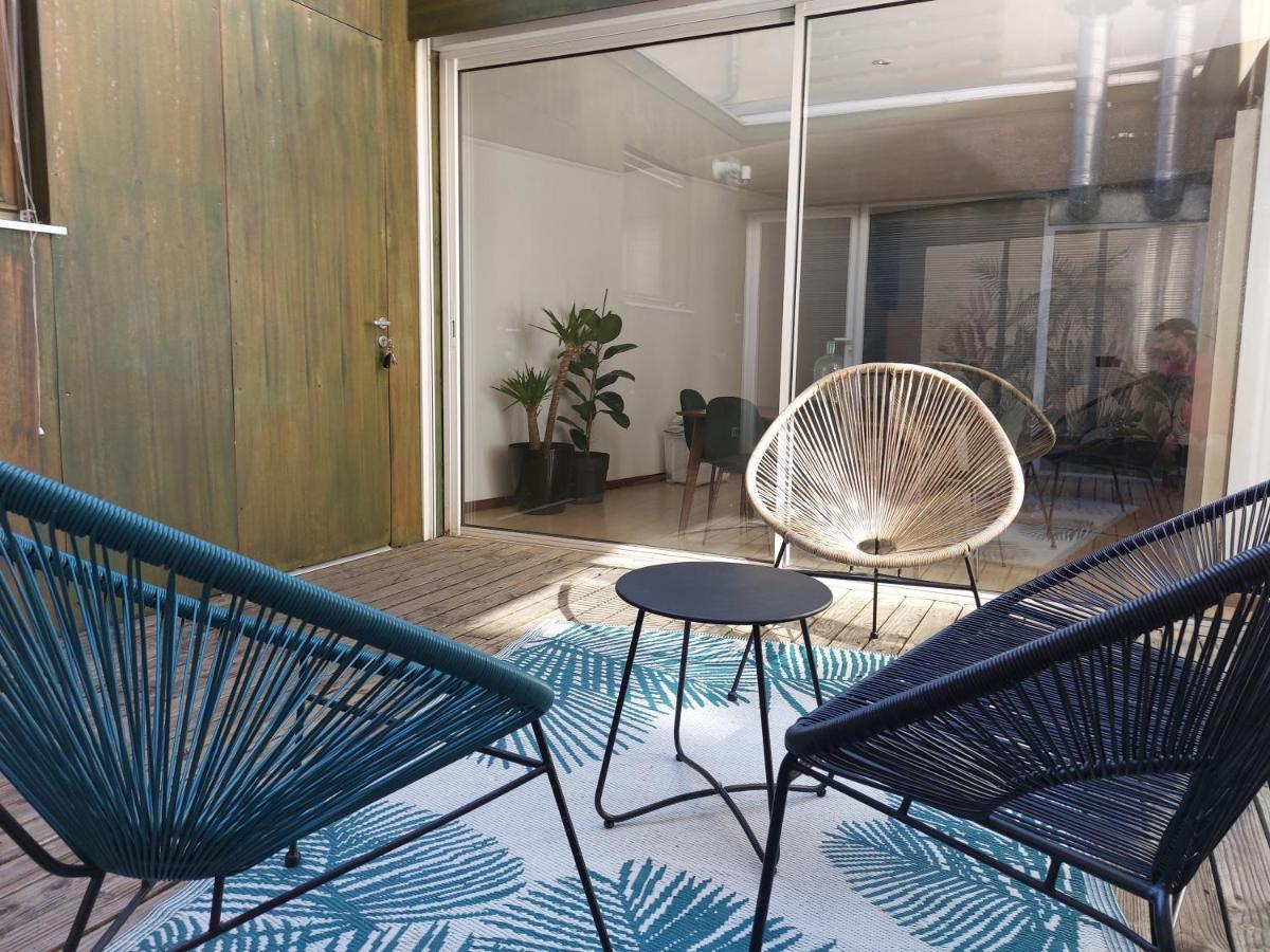 Le Peyrot*** Coeur De Ville 55M² Avec Patio 로데즈 외부 사진